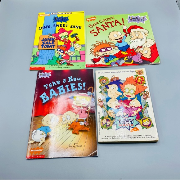 Vintage Scholastic Nickelodeon Rugrats Book Bundle - Picture 3 of 6